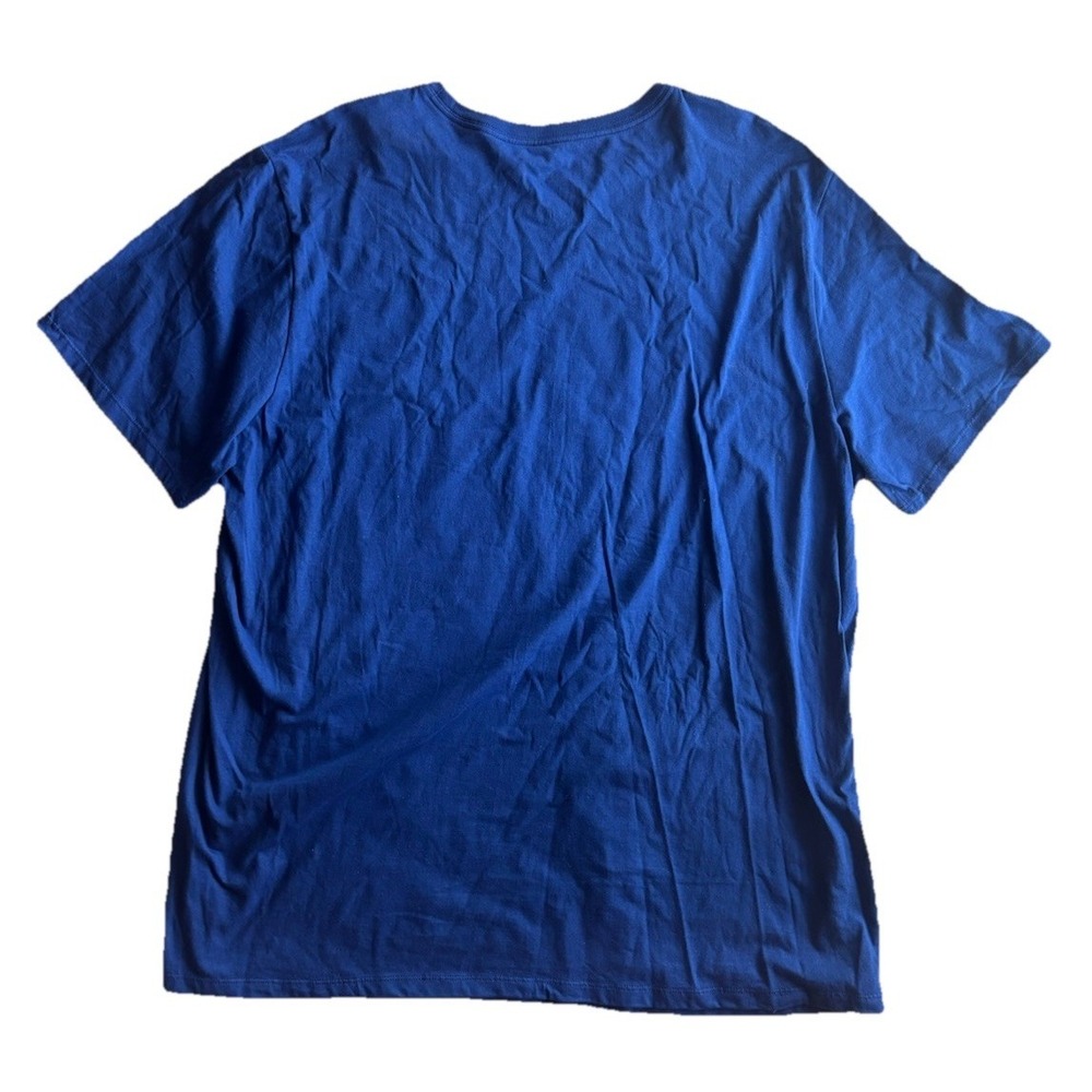 Chicago Cubs Baseball 2016 Shirt World Series MLB XXL 2XL Short Sleeve Blue Soft - Picture 2 of 3